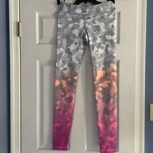 Athleta Girl Ombré Camo tight.
